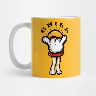 Chill shaka sign Mug